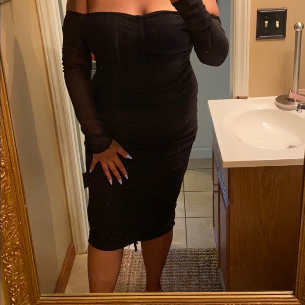 Black sexy dress